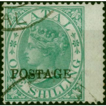 Natal 1876 1s Green SG84 Fine Used