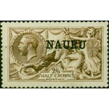 Nauru 1916 2s6d Yellow-Brown SG20 Fine LMM 