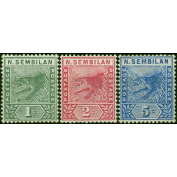 Negri Sembilan 1891-94 Set of 3 SG2-4 Fine MM (2)