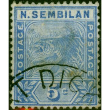 Negri Sembilan 1894 5c Blue SG4 Fine Used (2)