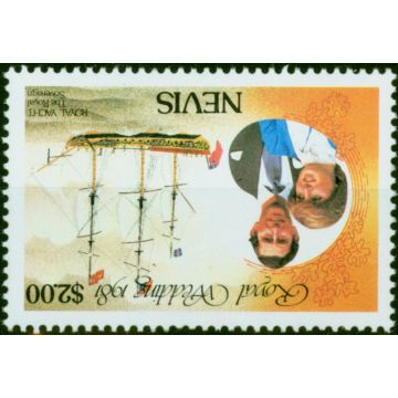 Nevis 1981 Royal Wedding $2 SG74w Wmk Inverted V.F MNH 