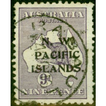 New Guinea 1915 9d Violet SG79 Fine Used