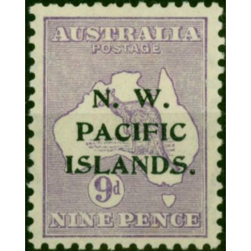New Guinea 1915 9d Violet SG89(c) Fine MM 