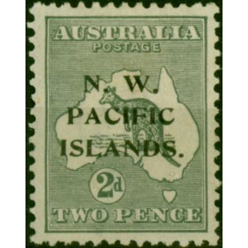 New Guinea 1919 2d Grey SG106a Die IIa Type II Fine MM