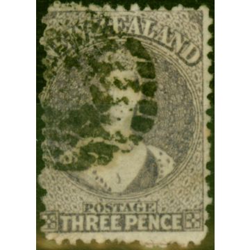 New Zealand 1867 3d Lilac SG117 Fine Used (4)