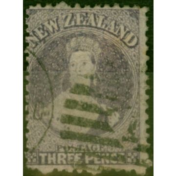 New Zealand 1867 3d Lilac SG117 Fine Used (3)