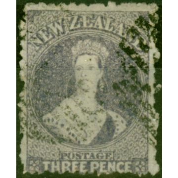 New Zealand 1867 3d Lilac SG117 Fine Used (2)