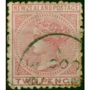 New Zealand 1878 2d Rose SG181 Good Used