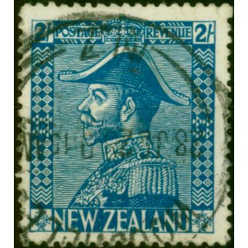 New Zealand 1926 2s Deep Blue SG466 Fine Used 