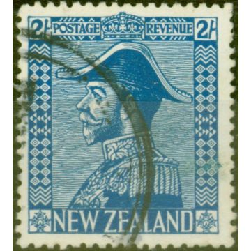 New Zealand 1926 2s Dp Blue SG466 Jones Fine Used 