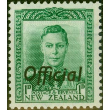 New Zealand 1941 1d Green SG0137 Fine MM