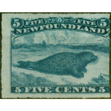 Newfoundland 1876 5c Blue SG43 Fine & Fresh LMM