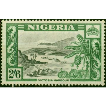 Nigeria 1953 2s6d Black & Green SG77 Fine MM 