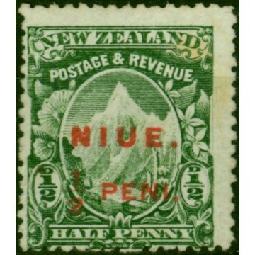 Niue 1902 1/2d Green SG3 Good MM 