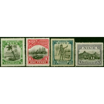 Niue 1925-27 Set of 4 SG44-47 Fine MM