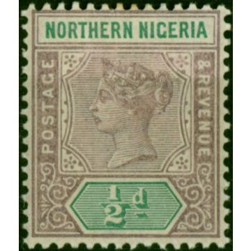 Northern Nigeria 1900 1/2d Dull Mauve & Green SG1 Fine MM