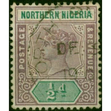 Northern Nigeria 1900 1/2d Dull Mauve & Green SG1 Fine Used 