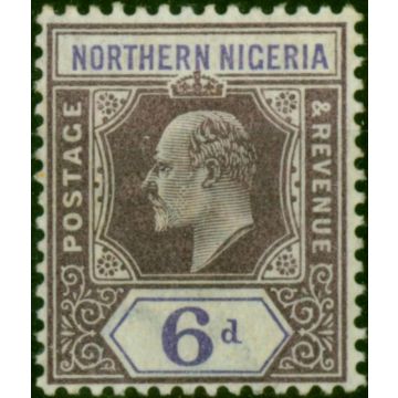 Northern Nigeria 1902 6d Dull Purple & Violet SG15 Fine LMM 