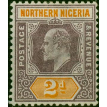 Northern Nigeria 1905 2d Dull Purple & Yellow SG22 Fine LMM