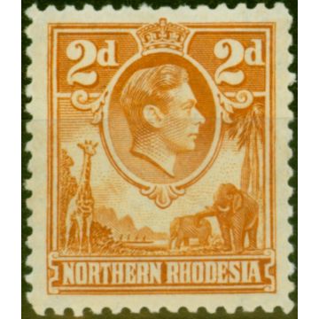 Northern Rhodesia 1938 2d Yellow-Brown SG31 Fine MNH
