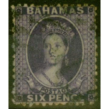 Bahamas 1863 6d Dp Lilac SG31 Fine Used 