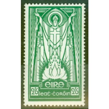 Ireland 1937 2s6d Emerald Green SG102 Fine & Fresh Mtd Mint 