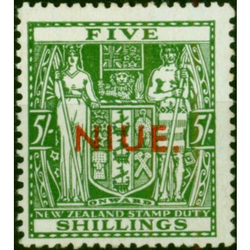 Nuie 1931 5s Green SG52 Fine LMM 