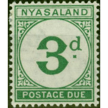 Nyasaland 1950 3d Green SGD3 V.F LMM (2)