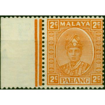 Pahang 1935 2c Orange Not Issued Fine MNH 
