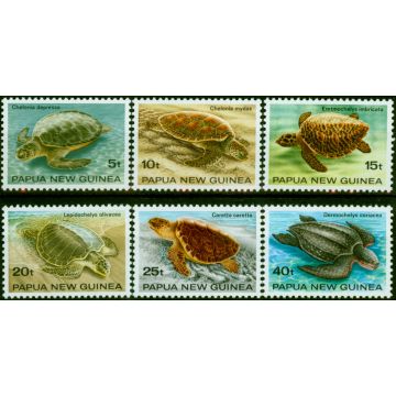 Papua New Guinea 1984 Turtles Set of 6 SG472-477 V.F MNH