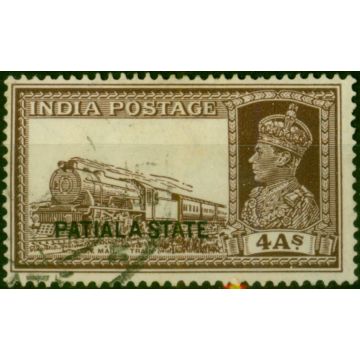 Patiala 1937 4a Brown SG88 Fine Used 