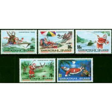 Christmas Islands 1986 Christmas Set of 5 SG222-236 V.F MNH 