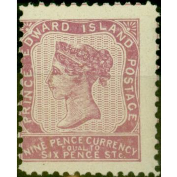 Prince Edward Island 1869 9d Reddish Mauve SG26 P.11.25 x 11.75 Fine MNH Scarce 