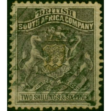 Rhodesia 1892 2s6d Grey-Purple SG6 Fine Used 