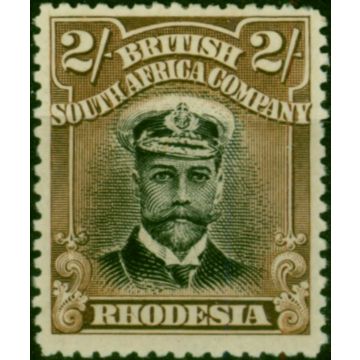 Rhodesia 1913 2s Black & Brown SG218 Fine LMM 