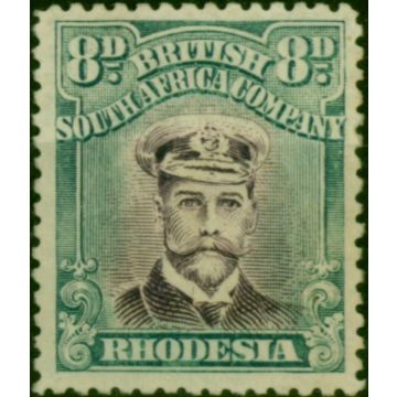 Rhodesia 1917 8d Dull Purple & Blue-Green SG267 Fine LMM 