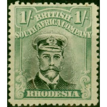 Rhodesia 1918 1s Deep Black & Dull Green SG272b Fine LMM (4) 