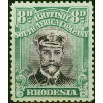 Rhodesia 1918 8d Deep Reddish Purple & Deep Blue Green SG268 Die IIIb Fine & Fresh MM 