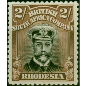 Rhodesia 1922 2s Black & Brown SG301 Fine MM 