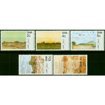 S.W.A 1973 Scenery Paintings Set of 5 SG235-239 V.F MNH 