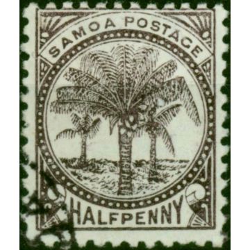 Samoa 1890 1/2d Pale Purple-Brown SG41 V.F.U 