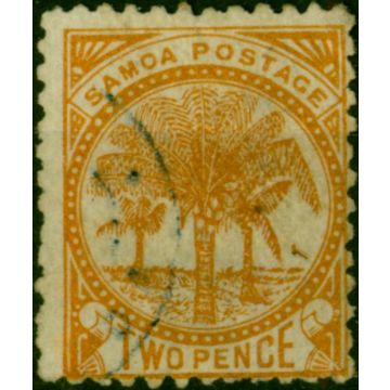 Samoa 1890 2d Brown-Orange SG36 Fine Used