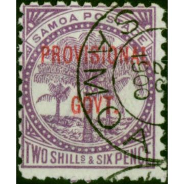 Samoa 1899 2s6d Reddish Purple SG97 Fine Used 