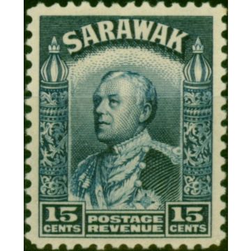 Sarawak 1941 15c Blue SG115a Fine VLMM 