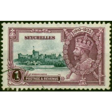 Seychelles 1935 1R Slate & Purple SG131 Fine Used 