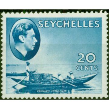 Seychelles 1938 20c Blue SG140 Fine MM 
