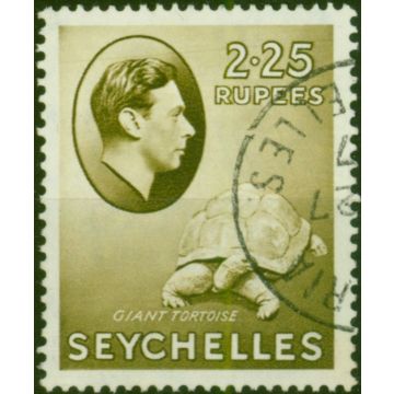 Seychelles 1938 2R25 Olive SG148 V.F.U 