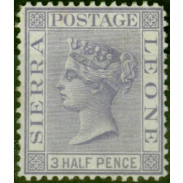 Sierra Leone 1876 1 1/2d Lilac SG18 Fine LMM