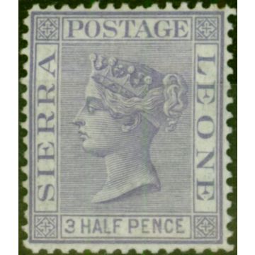 Sierra Leone 1876 1 1/2d Lilac SG18 Fine MM 
