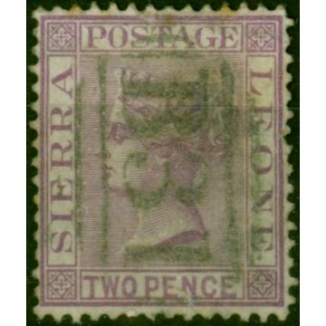 Sierra Leone 1883 2d Magenta SG25 Good Used 